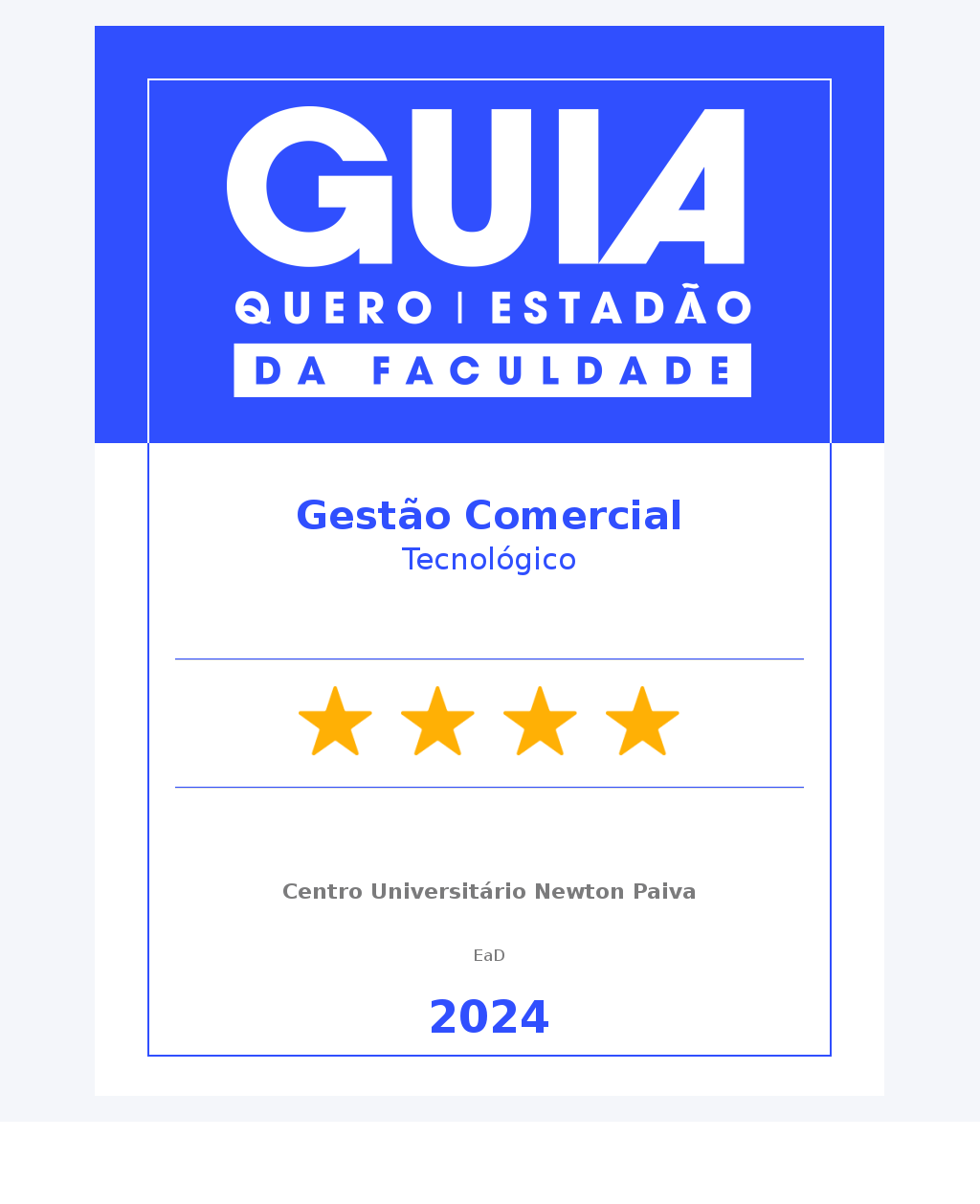 Gestão Comercial